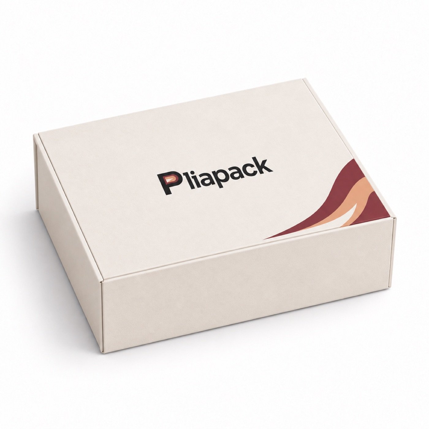 Collapsible Boxes Closed — AI-generated Pliapack brand demonstration